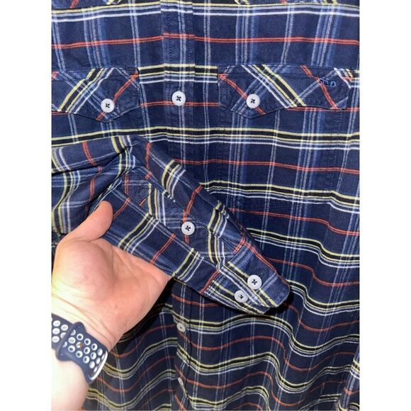 Men's Stio Heavy Weight Flannel XL Navy - Picture 5 of 7